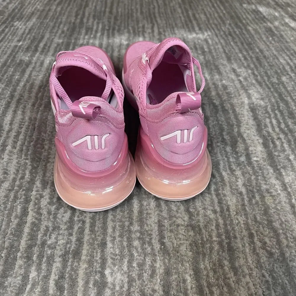 Nike Air Max 270 BG Shoes Youth Size 5Y Pink Magic Flamingo Sneakers HQ1553-646